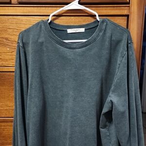 Project Social T Green Long Sleeve Sweater